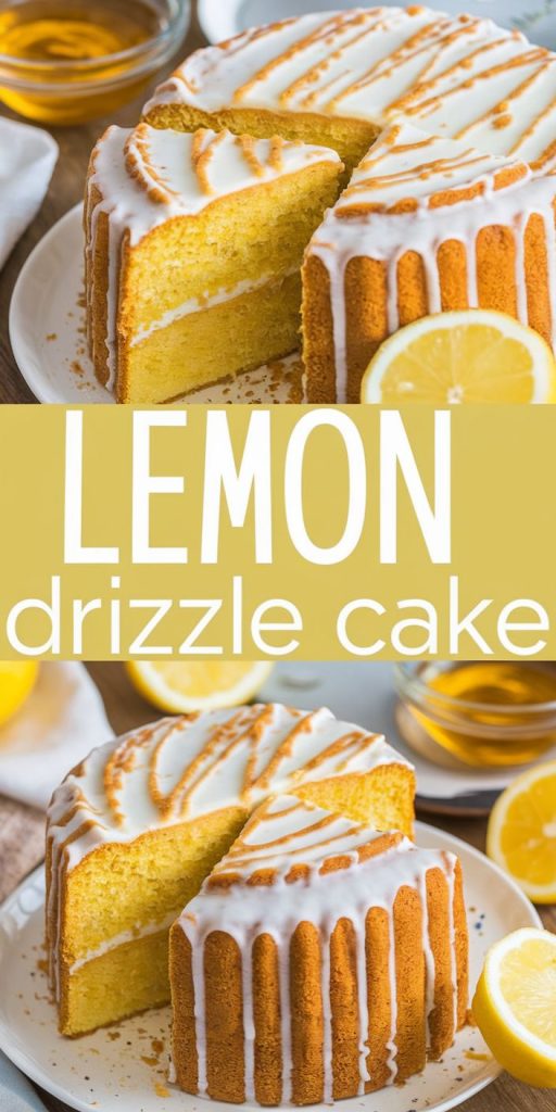 Lemon Drizzle Cake Recipe