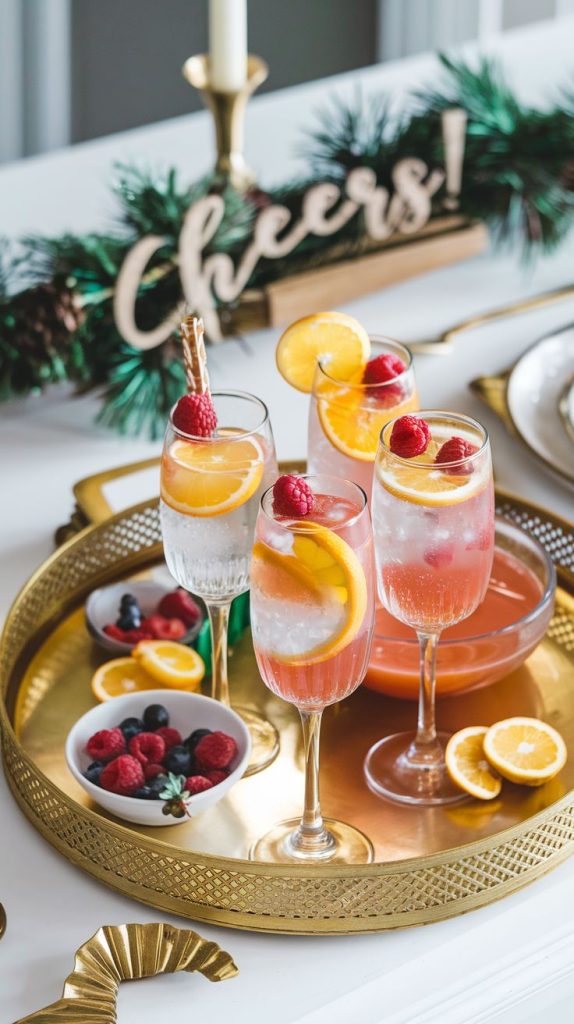 Sparkling New Year's Eve Punch Recipe