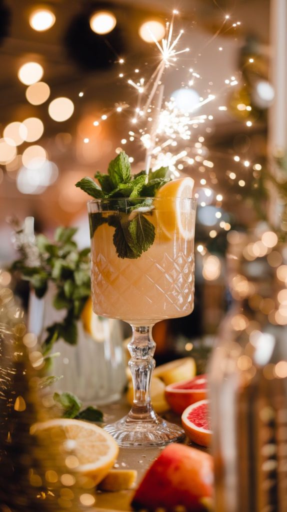 Sparkling New Year's Eve Punch Recipe