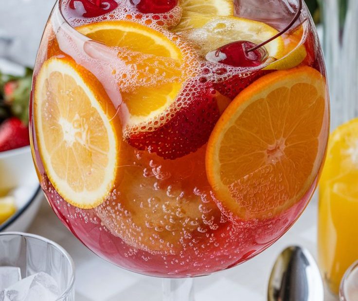 Sparkling New Year's Eve Punch Recipe