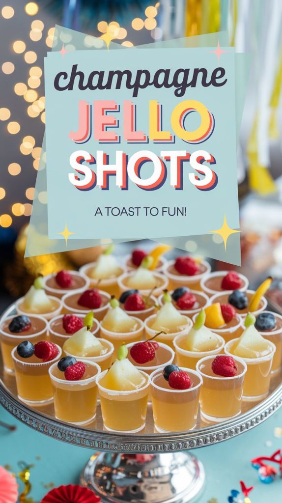 champagne jello shots recipe