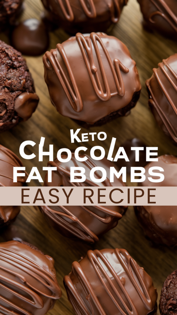 Keto Chocolate Fat Bombs Recipe