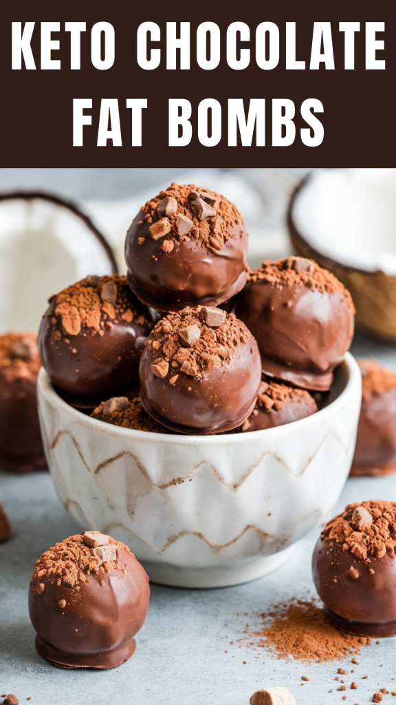 Keto Chocolate Fat Bombs Recipe