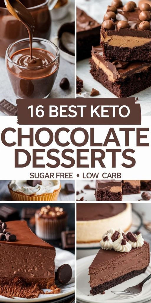 16 Irresistible Keto Chocolate Desserts You Need to Try Today