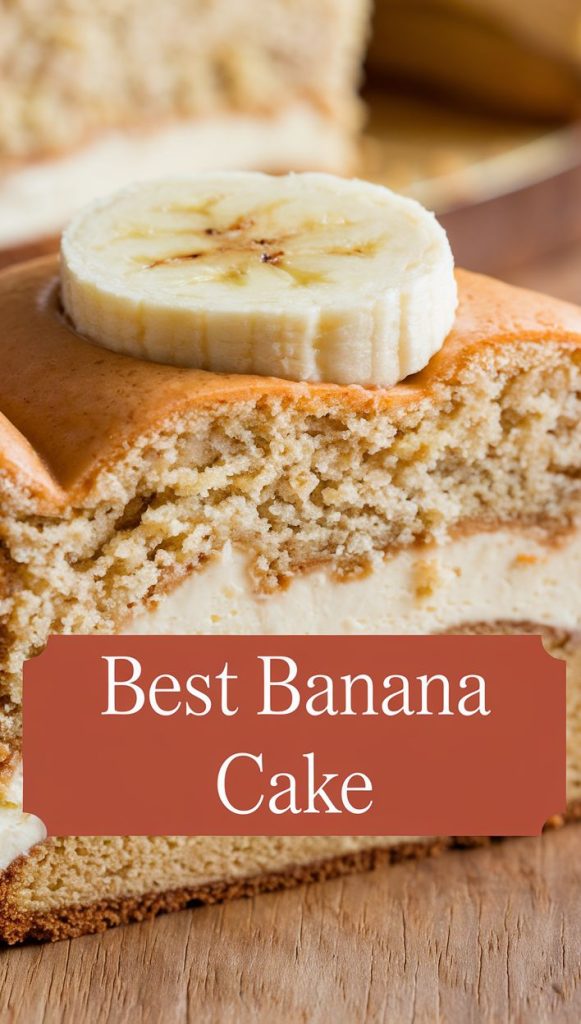 Banana Cake Recipe