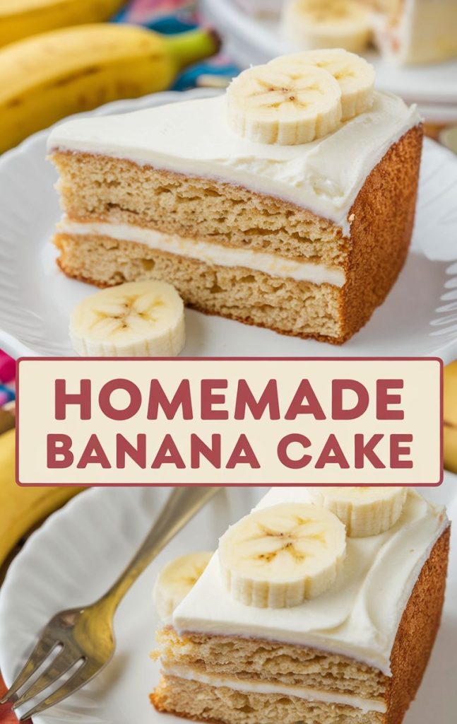 Banana Cake Recipe