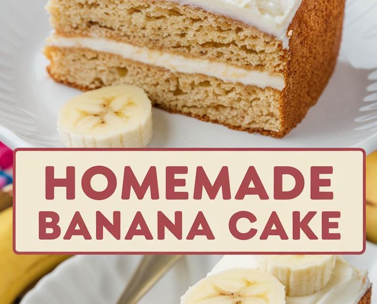 Banana Cake Recipe