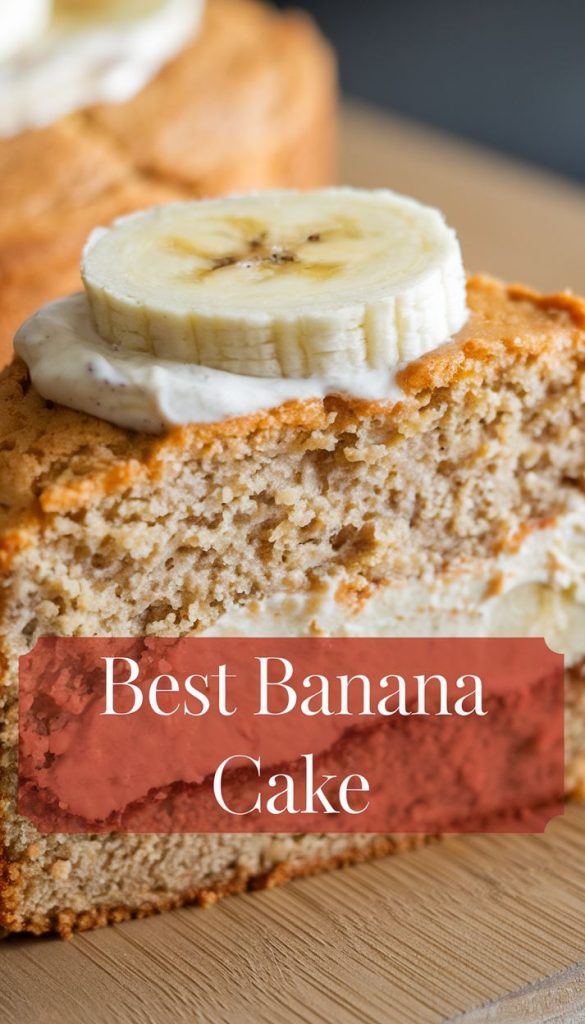 Banana Cake Recipe