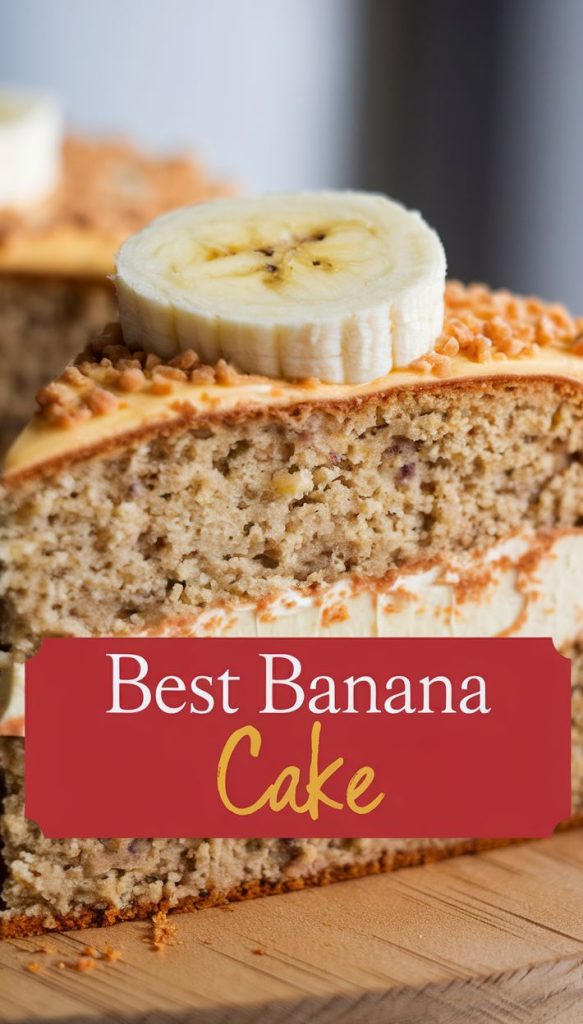 Banana Cake Recipe