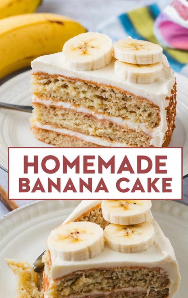 Banana Cake Recipe