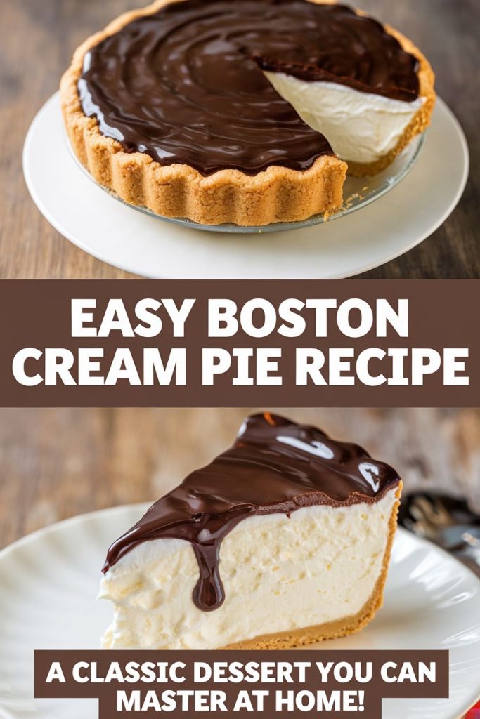 Boston Cream Pie Recipe