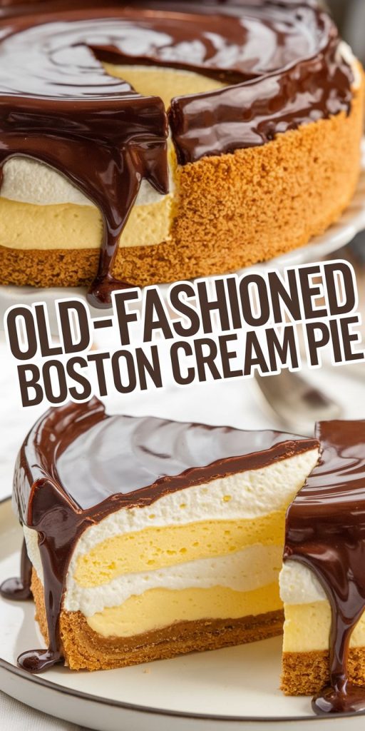 Boston Cream Pie Recipe