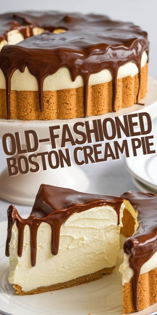 Boston Cream Pie Recipe