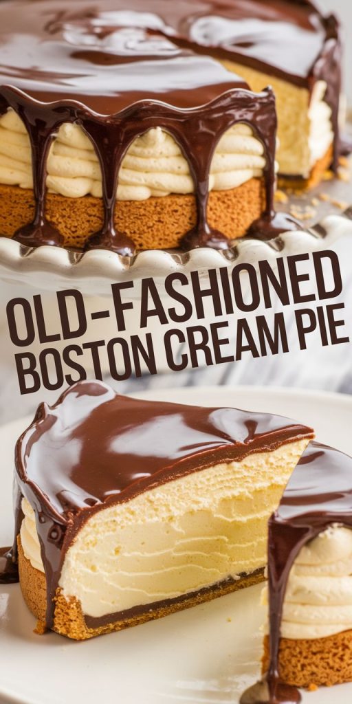 Boston Cream Pie Recipe