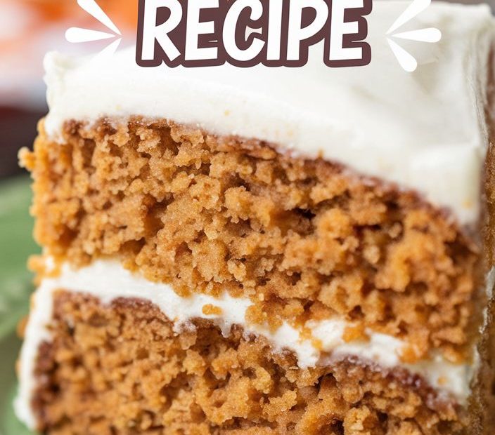 Carrot Cake Recipe