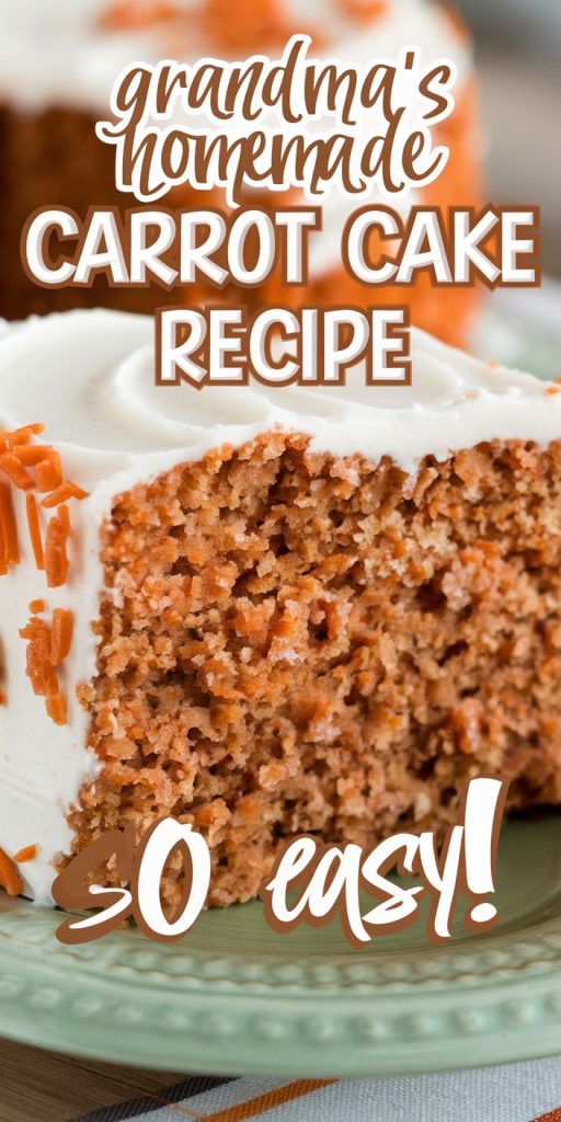 Carrot Cake Recipe