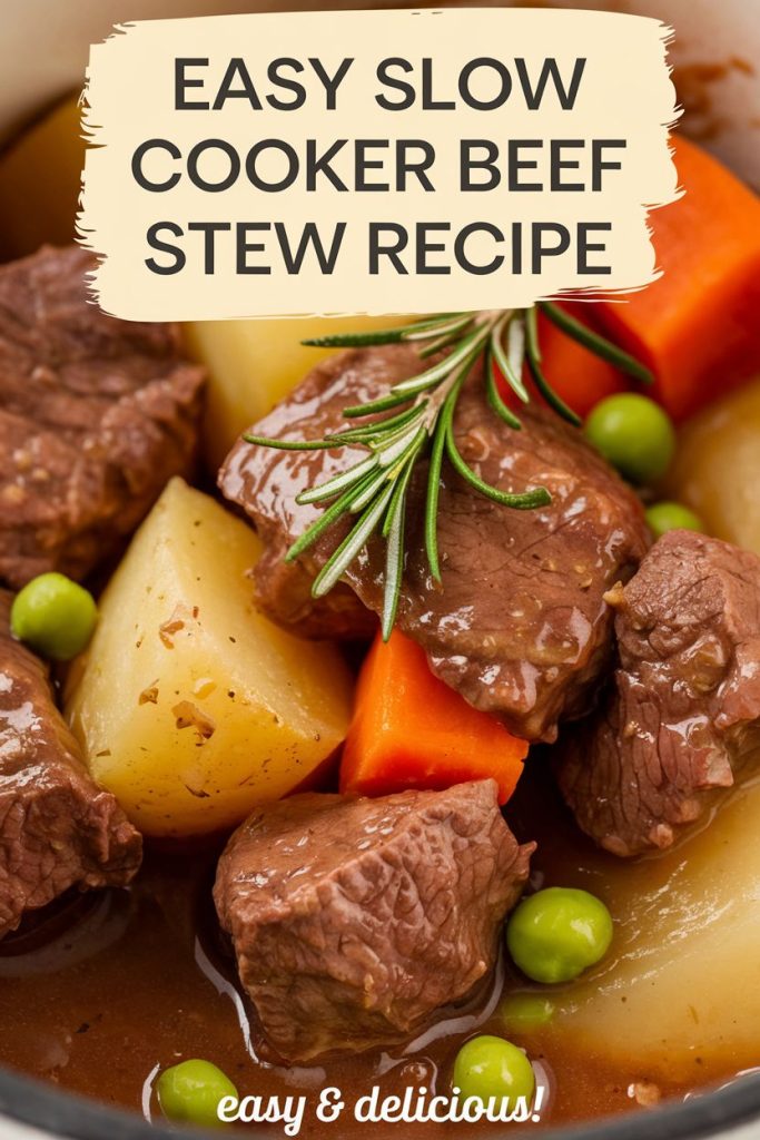 Crock Pot Beef Stew Recipe