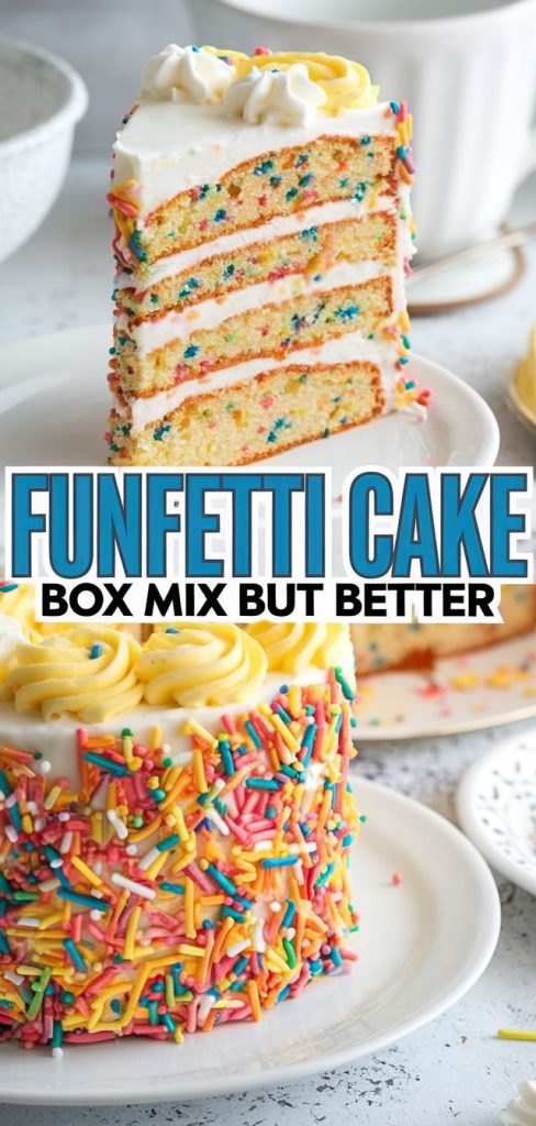 Funfetti Cake Recipe