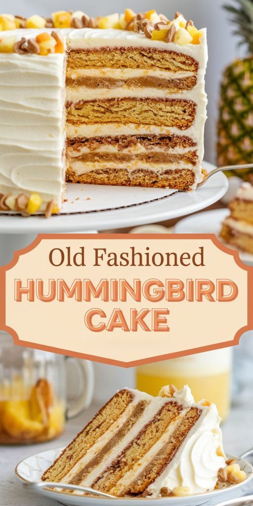 Hummingbird Cake Recipe