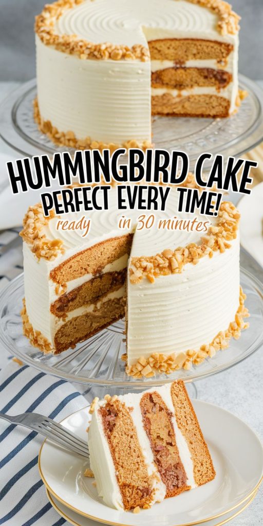 Hummingbird Cake Recipe