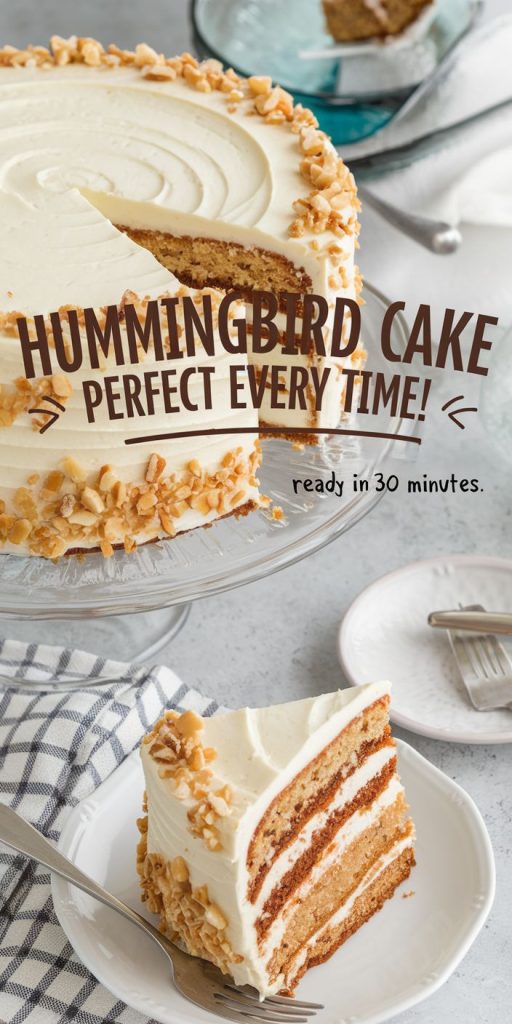 Hummingbird Cake Recipe