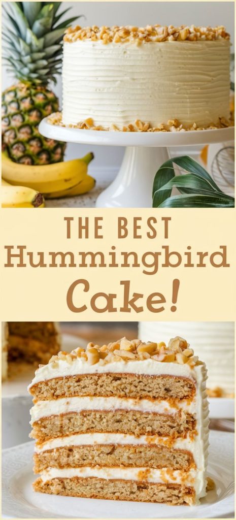 Hummingbird Cake Recipe