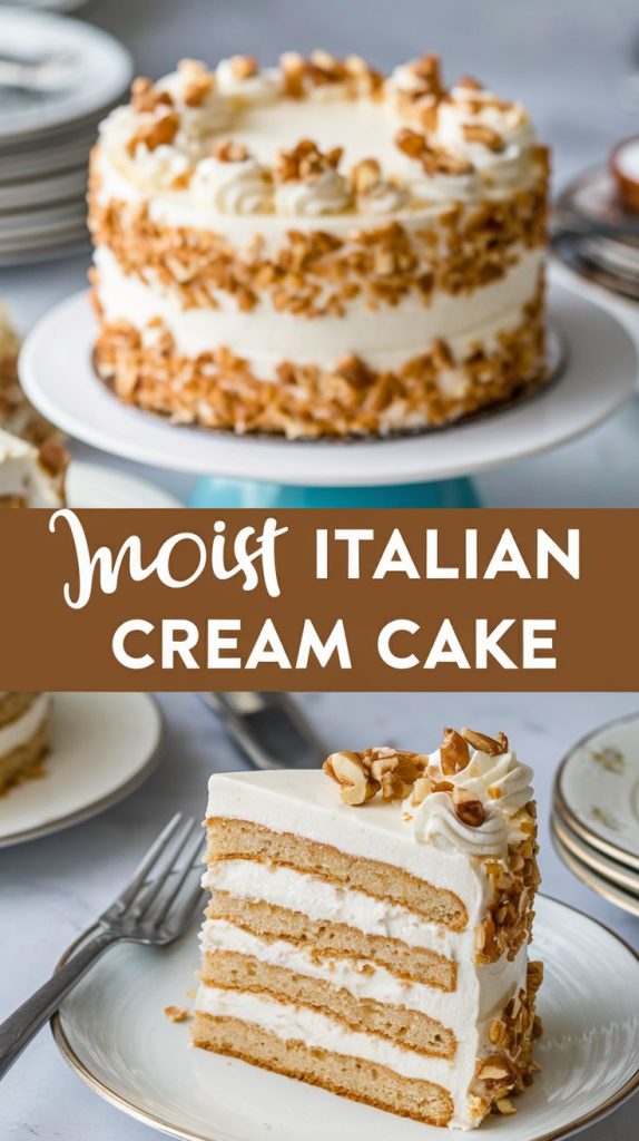 Italian Cream Cake Recipe