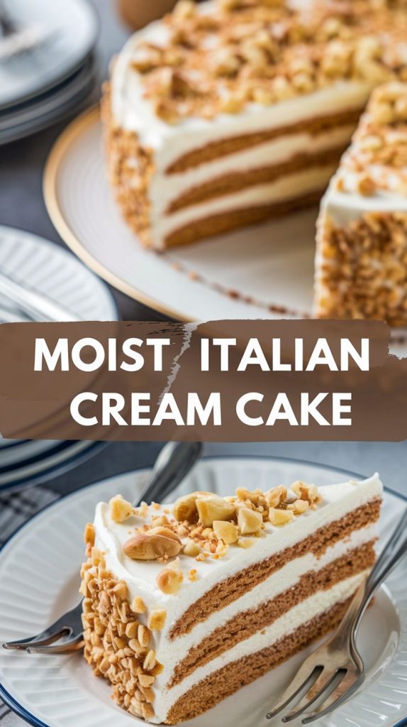 Italian Cream Cake Recipe