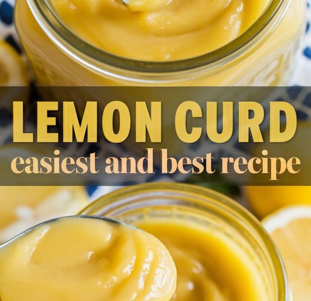 Lemon Curd Recipe