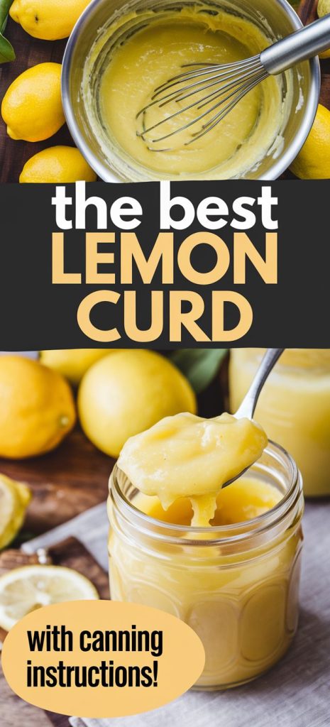 Lemon Curd Recipe