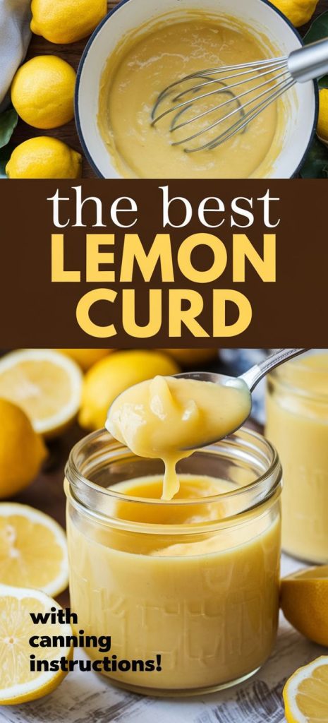 Lemon Curd Recipe