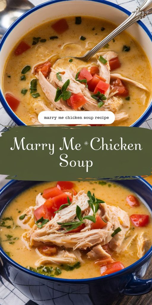 Marry Me Chicken Soup