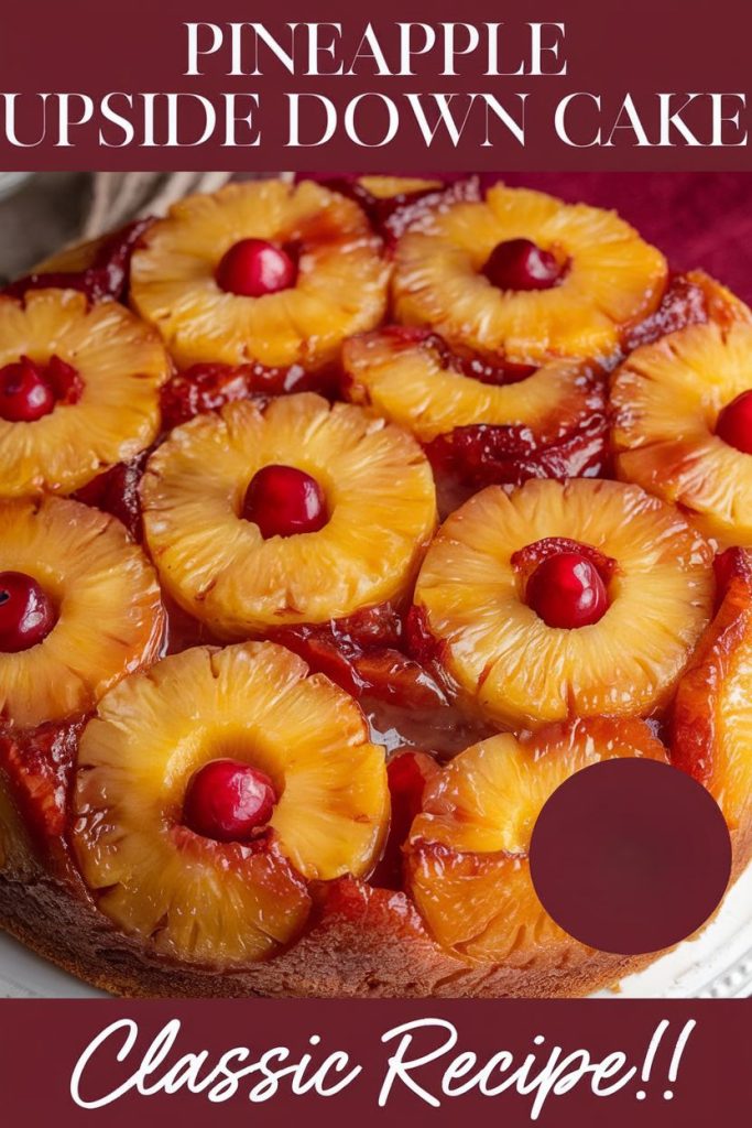 Pineapple Upside-Down Cake Recipe