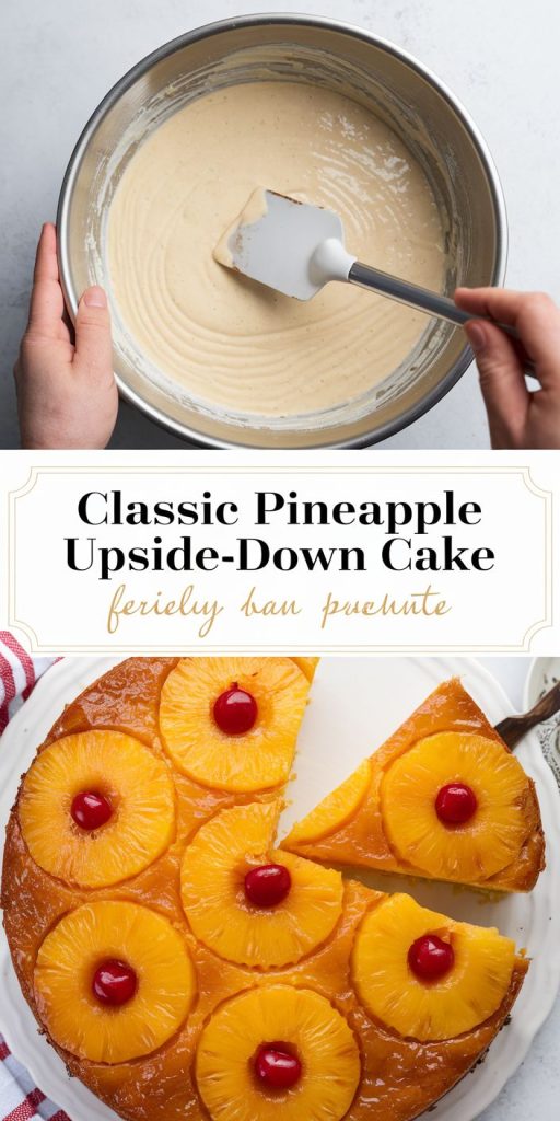 Pineapple Upside-Down Cake Recipe