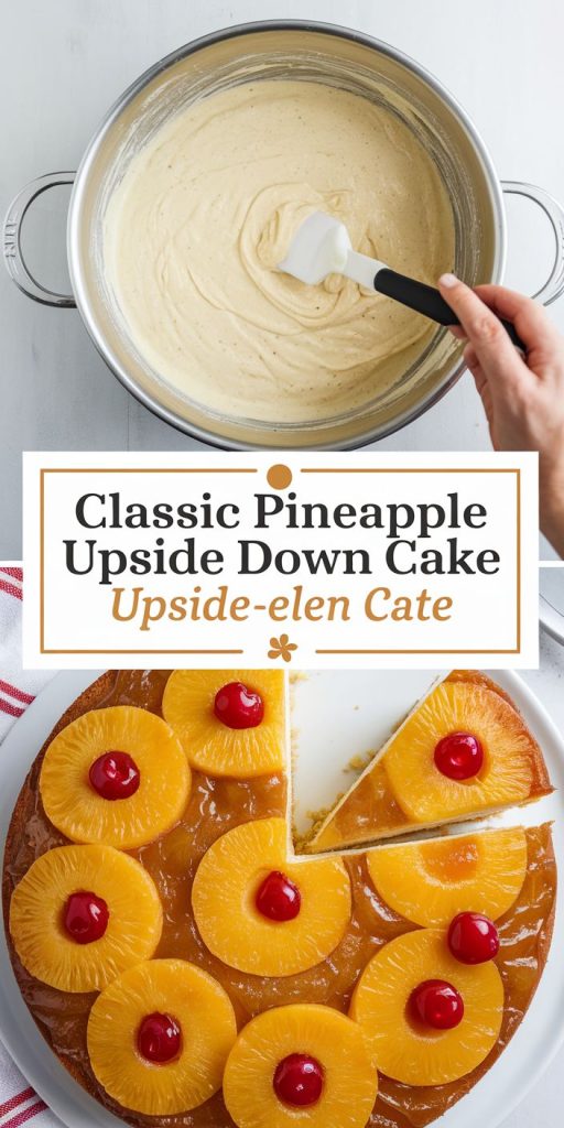 Pineapple Upside-Down Cake Recipe