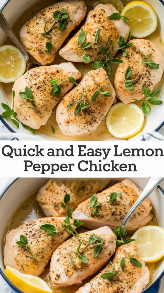 Lemon Pepper Chicken Recipe