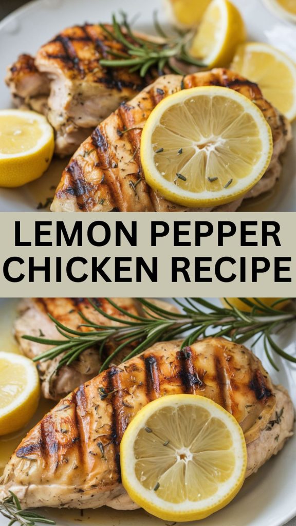 Lemon Pepper Chicken Recipe