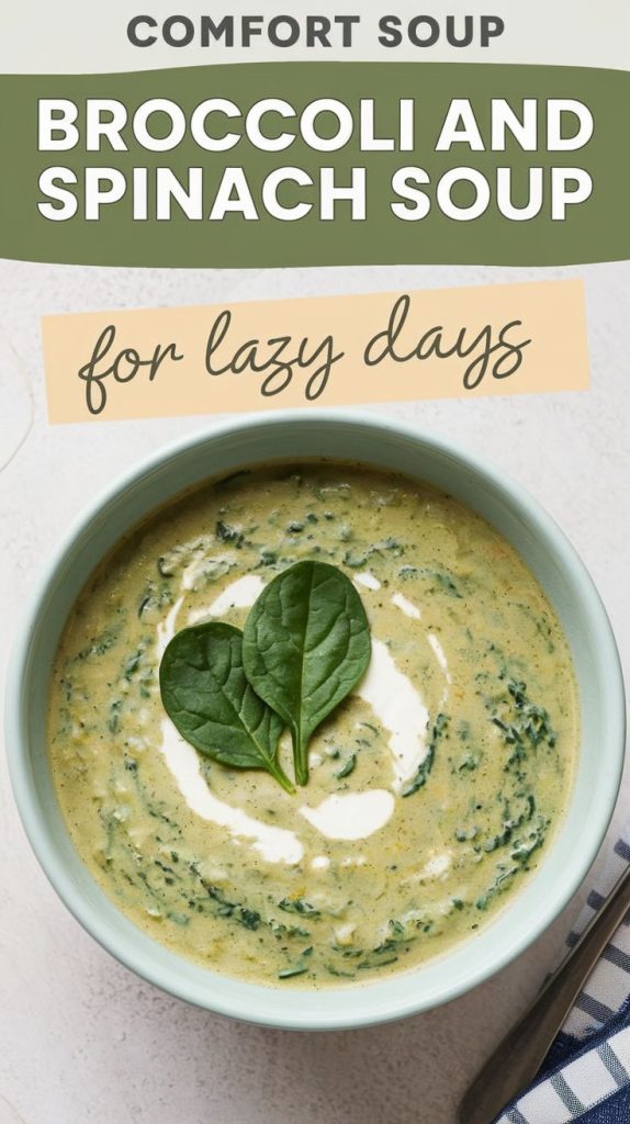 spinach soup Recipe