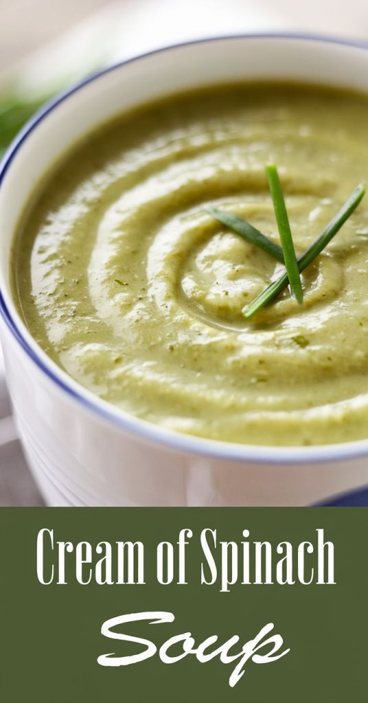 spinach soup Recipe