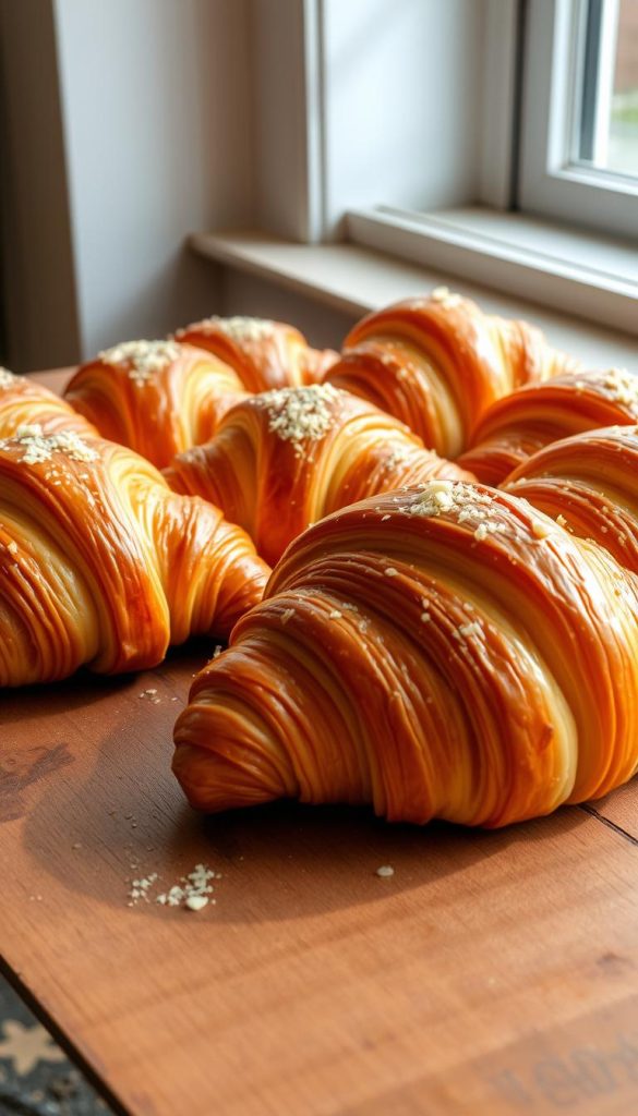 baked ham and cheese croissants recipe