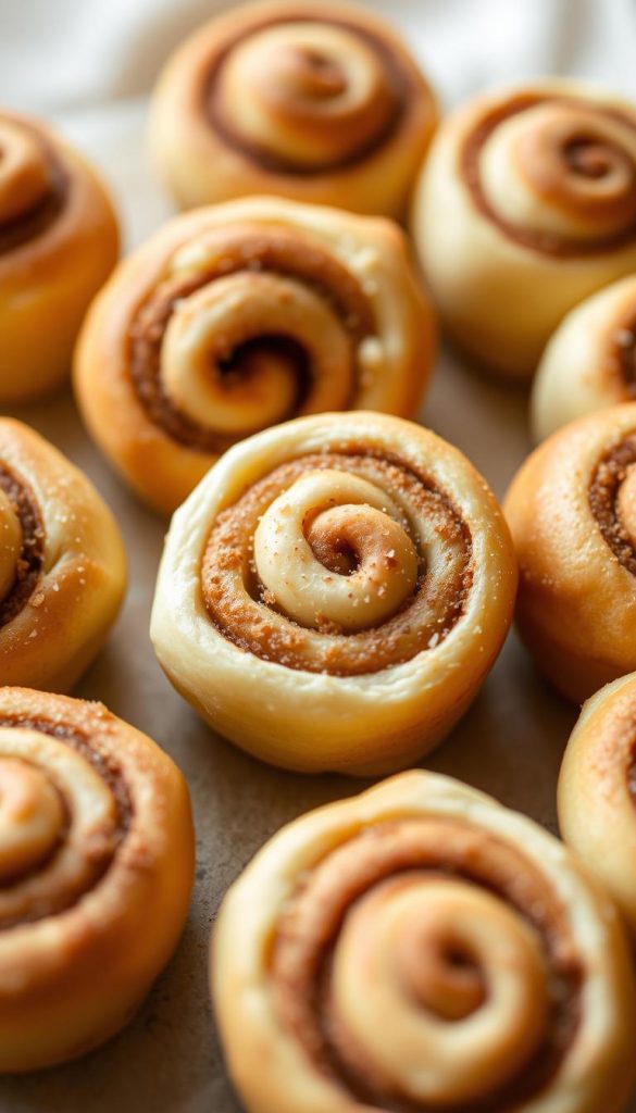 homemade cinnamon roll bites