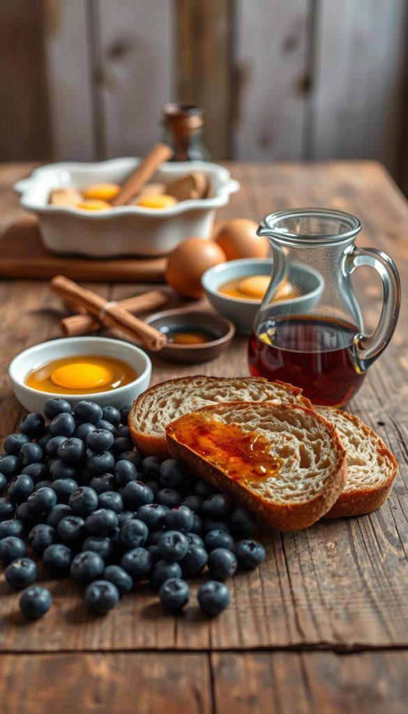 ingredients for breakfast bake