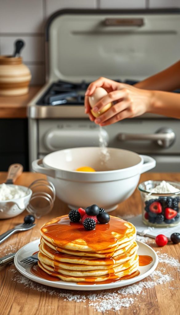 pancake preparation steps pancake preparation steps